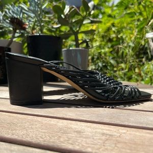 Dolce Vita strappy heeled mules